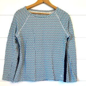 TALBOTS Patterned Long Sleeve Women's Top (Mp)